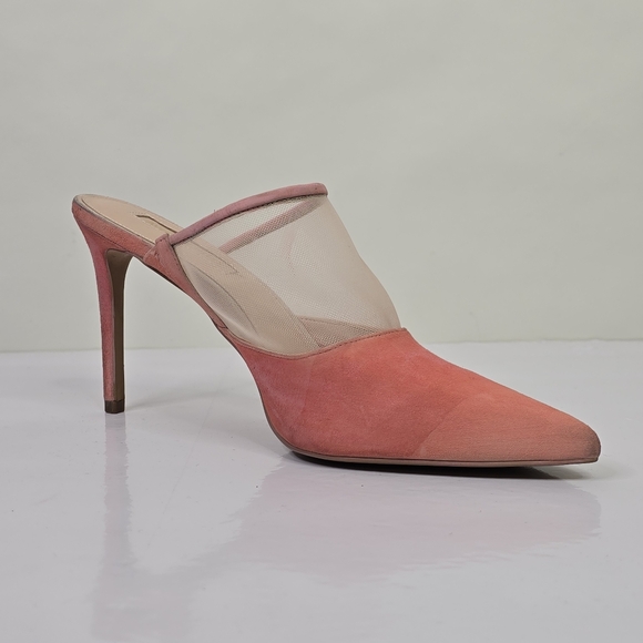 Avec Les Filles Pink JOELLE Mule Heels - Picture 5 of 9